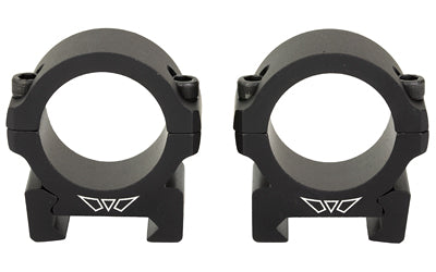 Warne Vapor Horizontal |  30mm |  Low Rings |  Matte Finish |  Black |  Fits Picatinny
