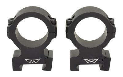 Warne Vapor Horizontal |  30mm |  High Rings |  Matte Finish |  Black |  Fits Picatinny