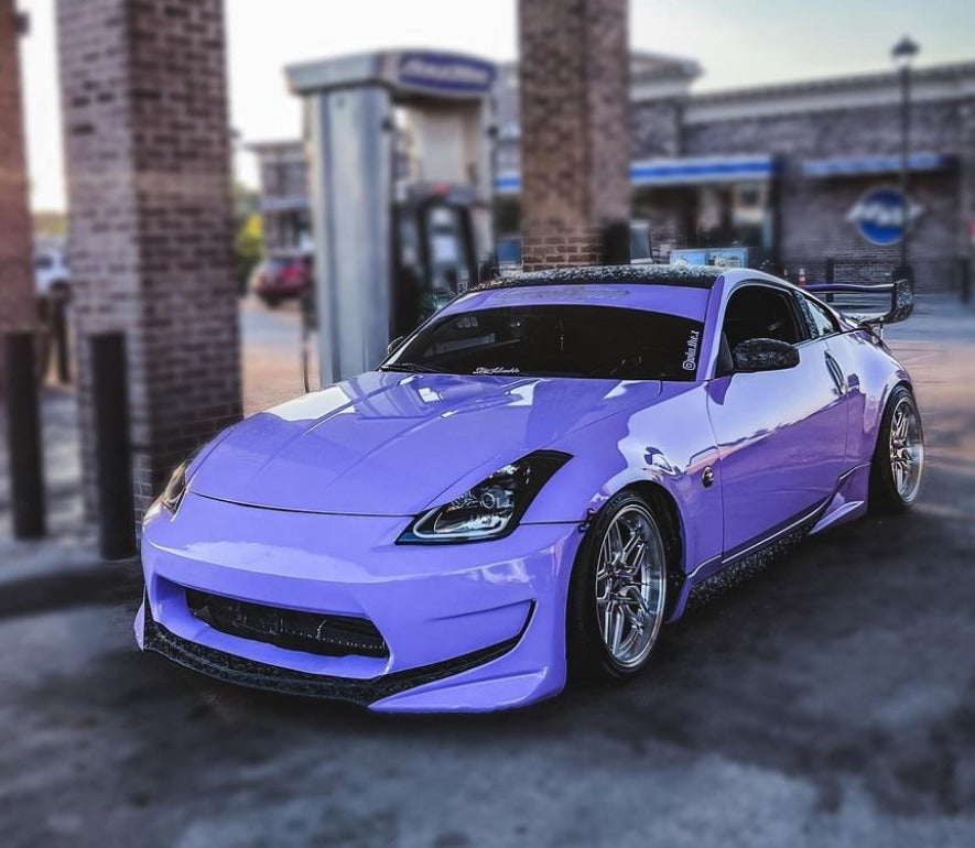 Nissan 2003 2004 2005 350Z Z33 Custom Projector LED Headlights (6-Pin)