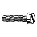 #2-56 x 3/4 in Slotted Pan Machine Screw, Plain 18-8 Stainless Steel, 100 PK