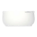 Face Shield Visor, Clear Visor, Polycarbonate, Uncoated Lens, Clear