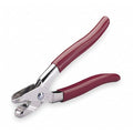 Snap Lock Punch, Punching, 9 in, Nickel Plated Steel