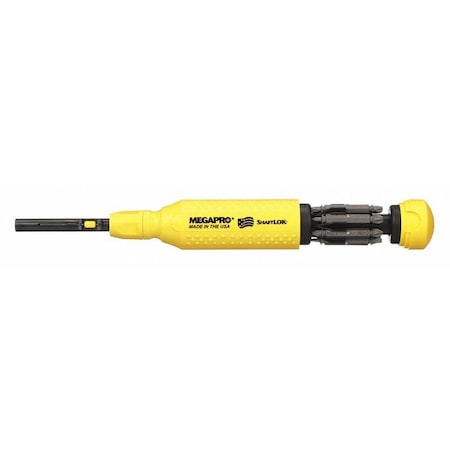 Phillips, Square, Slotted, TOR Bit 8 1/2 in, Drive Size: 1/4 in , Num. of pieces:8