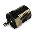 10-32 UNF x 3/16" Barb Brass Straight Male Connector