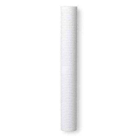Solid Filter Cartridge, 40 gpm, 5 Micron, 2.6" O.D., 40 in H