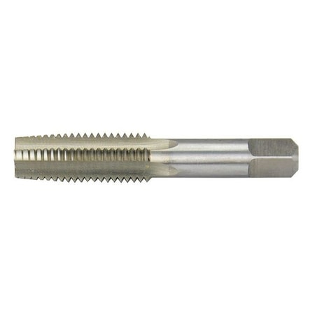 Straight Flute Hand Tap, M6-1.00, Bottoming, 4 Flutes, Metric Coarse