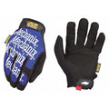 The Original(R) Mechanics Gloves, Synthetic Leather Palm, TrekDry Back, 8, Blue