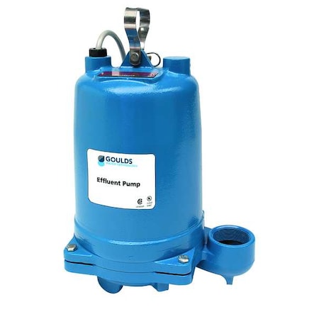 EffluentPump,20ft,10.7A,1/3hp,120VAC