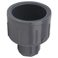 PVC Reducing Coupling, Socket x Socket, 2 in x 1/2 in Pipe Size
