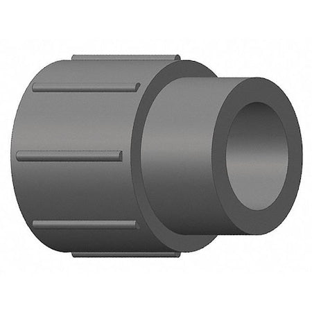 PVC Reducing Coupling, Socket x Socket, 2 in x 1 in Pipe Size