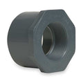 PVC Reducing Bushing, Spigot x FNPT, 4 in x 2 in Pipe Size