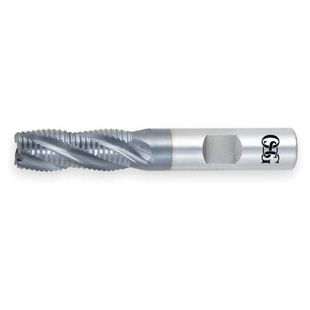 End Mill,Roughing,Co,TiCN,1 1/2,6 FL,Sq