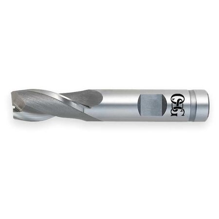 End Mill,Cobalt,7/8,2 FL,SGL Sq End,CC