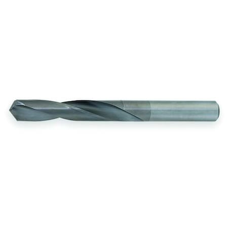 Screw Machine Drill Bit, 5/16 in Size, 118  Degrees Point Angle, Spiral Flute