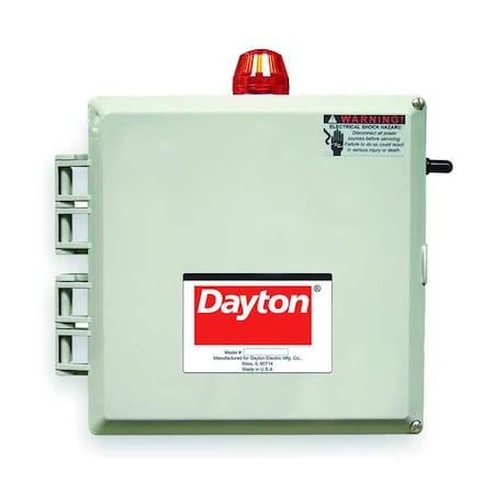 Motor/Pump Control Box, 120/208/240V