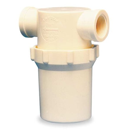 Line Strainer,3/4",FNPT,125 deg.F