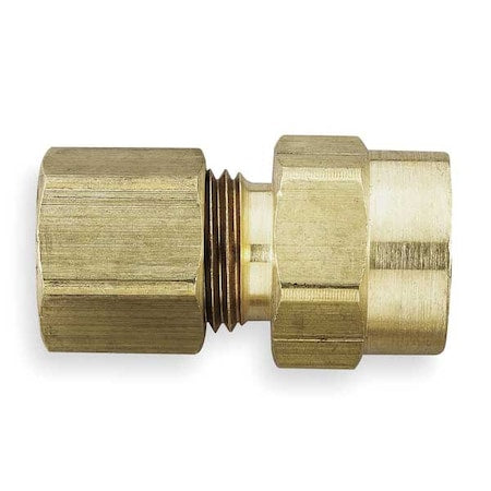 3/8" Compression x FNPT Brass Connector 10PK