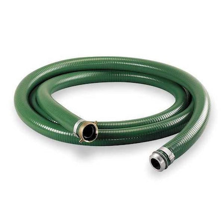 Water Hose,1-1/2" ID x 15 ft.,Green