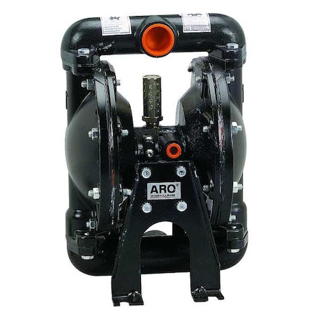 Double Diaphragm Pump, Aluminum, Air Operated, Santoprene, 35 GPM