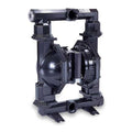 Double Diaphragm Pump, Stainless steel, Air Operated, Santoprene, 90 gpm GPM 200 Degrees F