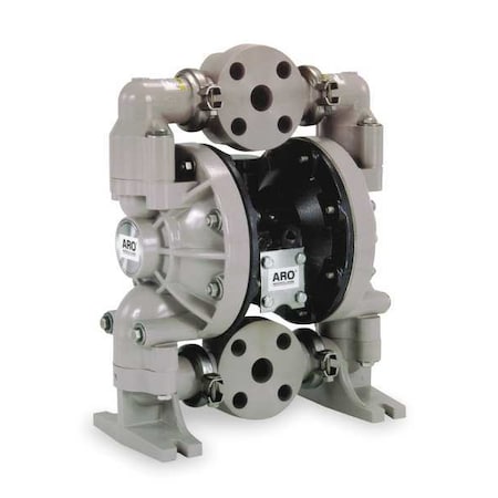 Double Diaphragm Pump, Polypropylene, Air Operated, PTFE, 100 GPM