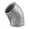 1-1/4" FNPT 304 SS 45 Degree Elbow