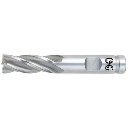 End Mill,Cobalt,3/8,4 FL,SGL Sq End,CC