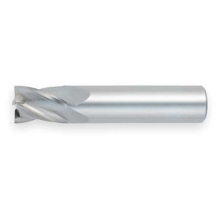 End Mill,Carbide,TiAlN,1/4,4 FL,Sq End
