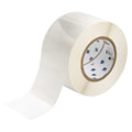 Pre-Cut Label Stock Roll, White, Gloss
