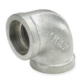 1/2 in Stainless Steel 90° Elbow, Socket Weld, Class 3000