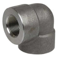 3/4 in FNPT 304 Stainless Steel 90° Elbow, Class 3000, ASTM A182, ANSI B16.11