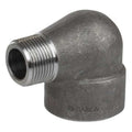 3/8 in x 3/8 in 304 SS Class 3000 Street 90 Degree Elbow, MNPT x FNPT, ASTM A182, ASME B16.11
