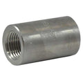 1 in x 1/2 in FNPT 316 Stainless Steel Reducing Coupling, Class 3000