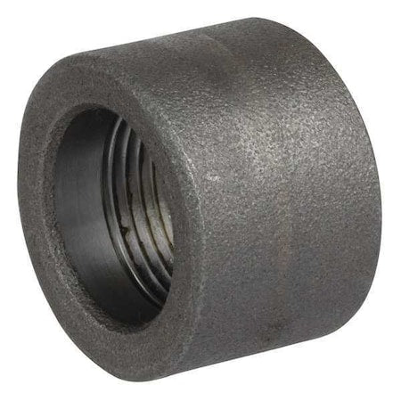 2 in 316 Stainless Steel Socket Weld Half Coupling, Class 3000, NPT Female x Pla in Ends