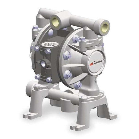 Double Diaphragm Pump, Aluminum, Air Operated, Hytrel, 14 GPM