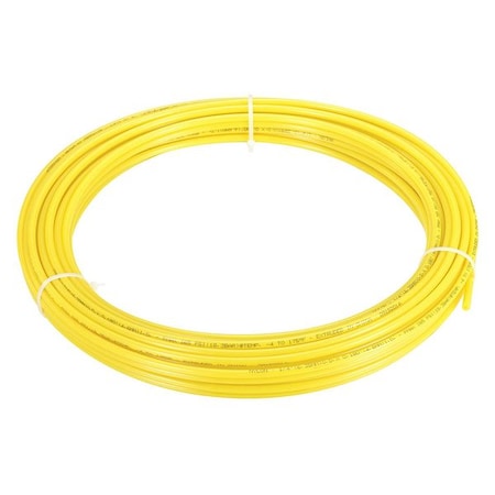 Tubing,9/32" ID,3/8In OD,250 Ft,Yellow