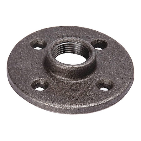 Floor Flange Floor Flange, 3" Pipe, Flanged x FNPT, Malleable Iron, Class 150