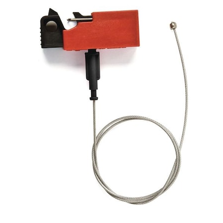 Breaker Lockout,Snap On,Nylon 2Ft Cable