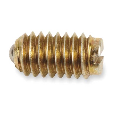 Ball Plunger, Steel, 5/16in.Wx5/8in.L