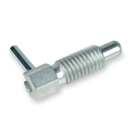 Plunger, Hand, Steel, Zinc, 5/8-11, 1.88, PK2