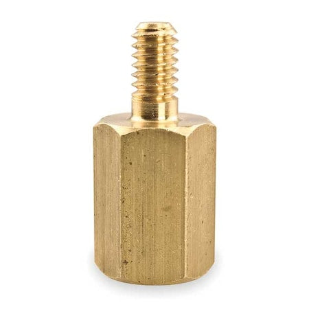 Adaptor,1/4-20 x 3/8-16,Brass