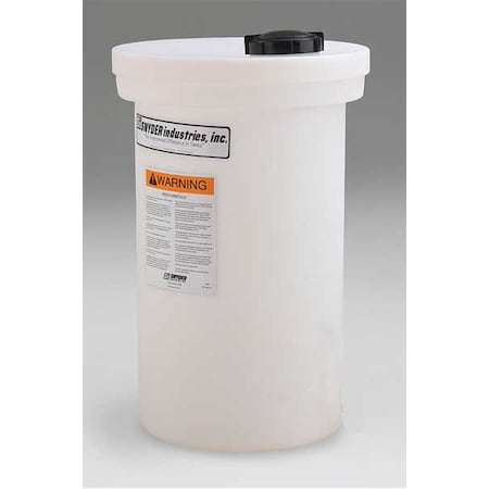 Storage Tank,Vertical Closed Top,35 Gal.