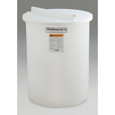 Storage Tank,Vertical Open Top, 90 Gal.