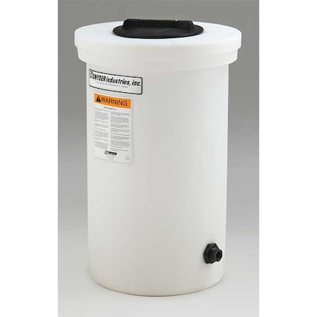 Storage Tank,Vertical Closed Top,60 Gal.