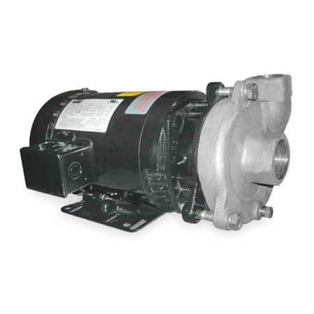 Stainless Steel 2 HP Centrifugal Pump 208-230/460V