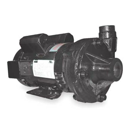 Cast Iron 2 HP Centrifugal Pump 115/230V