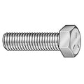 Grade 5, 3/8"-16 Hex Head Cap Screw, Zinc Plated Steel, 5/8 in L, 100 PK