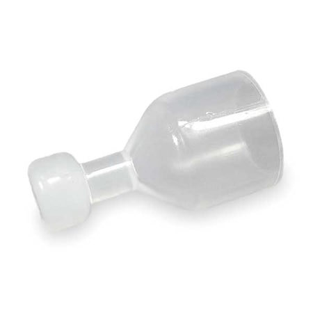 Cap, PFA, Flared 3/8 in