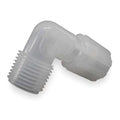 Elbow, 90, PFA, PTFE, ETFE, Comp, 1/4Inx1/8In