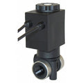 Solenoid Valve, 2-Way, 2-Position, Normally Closed, 1/8 in Pipe Size, 12V DC, Direct Acting, Buna N